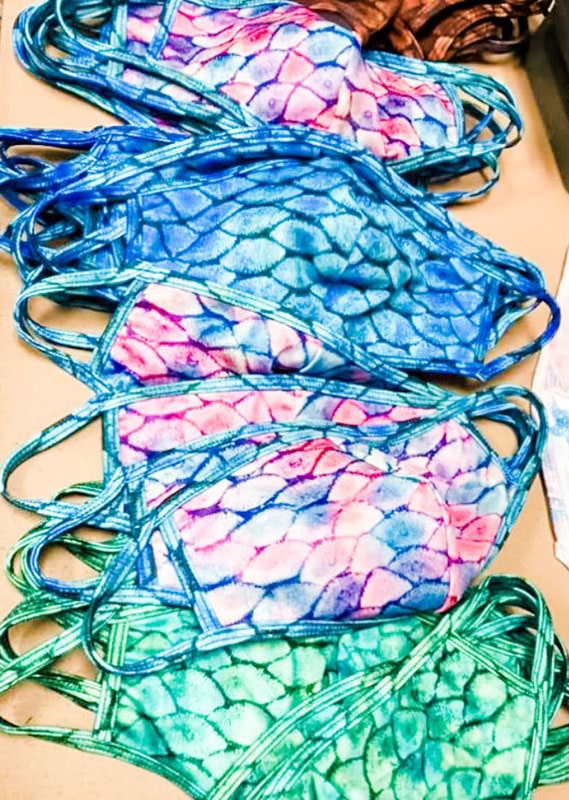 DIY Face Masks: Unique Styles and Where You Can Get Yours Mertailer Mermaid Tails by Eric Ducharme