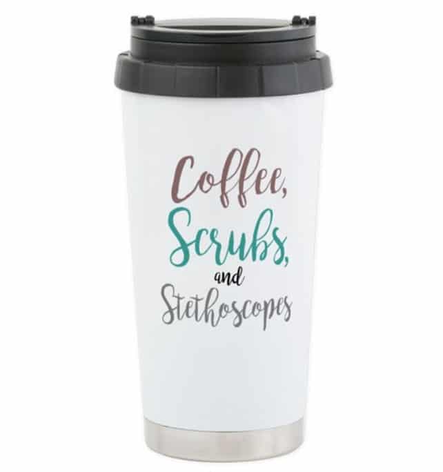 Nursing-Inspired Coffee Travel Mug