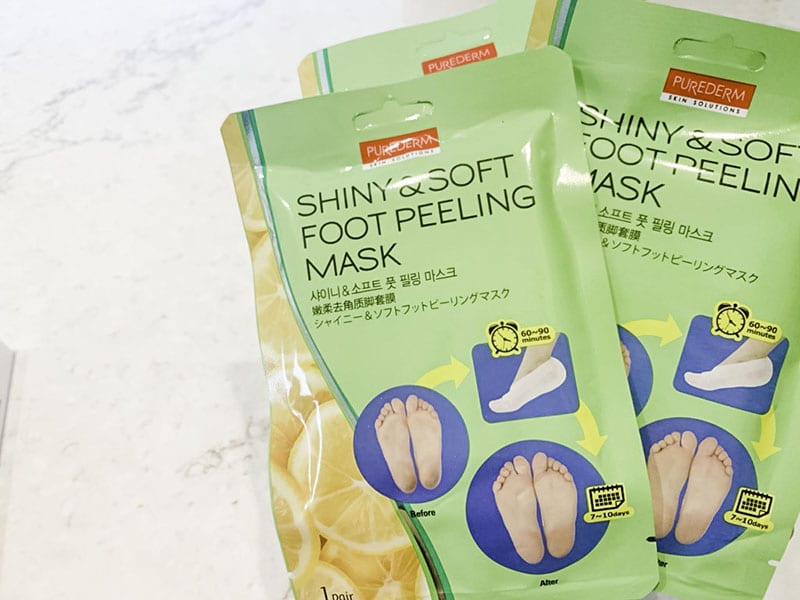 PURE DREAM SKIN SOLUTIONS: Shiny & Soft Foot Peeling Mask